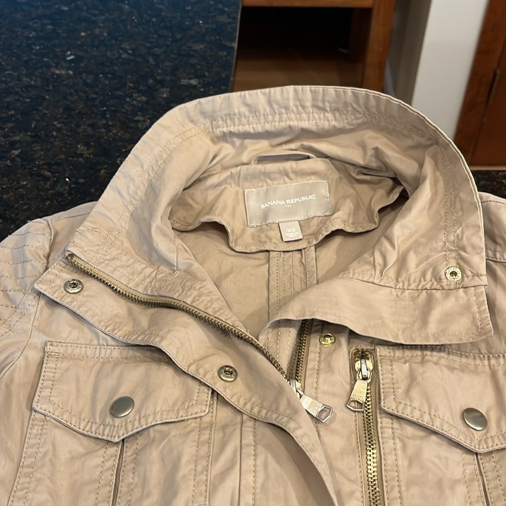 Br Tan Light Weight Spring Jacket - image 2